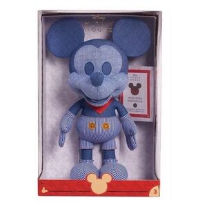 Disney Year of The Mouse Mickey Mouse Plush Train Conductor March 2020 Collector